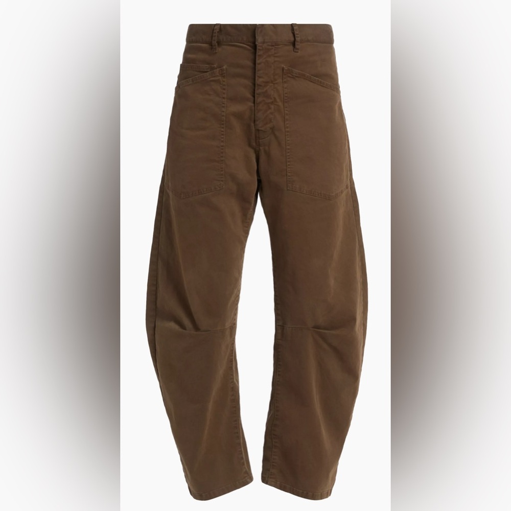 Nili Lotan Shon Pants in “Wood” color, Size 8